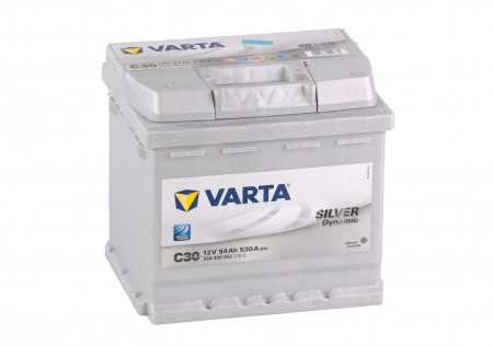 Autobaterie VARTA SILVER Dynamic 12V 54Ah 530A, C30