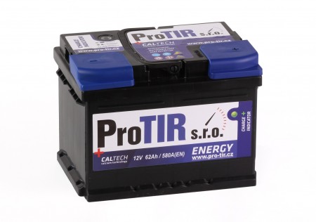 Autobaterie 12V 60Ah 580A ProTir
