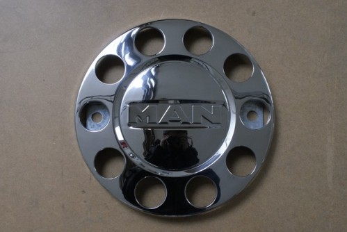 Poklice nerez s nápisem MAN Poklice nerez s nápisem MAN