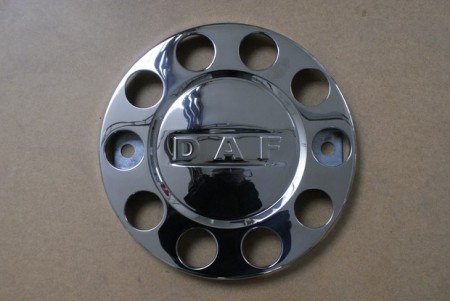 Poklice nerez s nápisem DAF